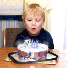 Ollie's 7th birthday