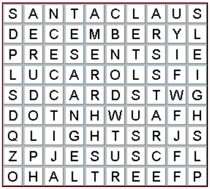Can you find all 12 hidden words?