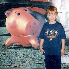 'Keep this pig away from my cake!'