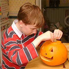 'It's a spooky night, tonight!'